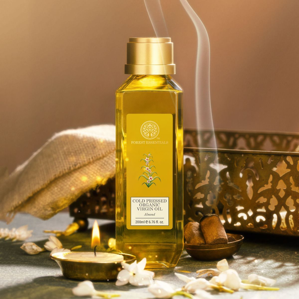 Organic Cold Pressed Virgin Oil Almond, 200 ml-4.webp